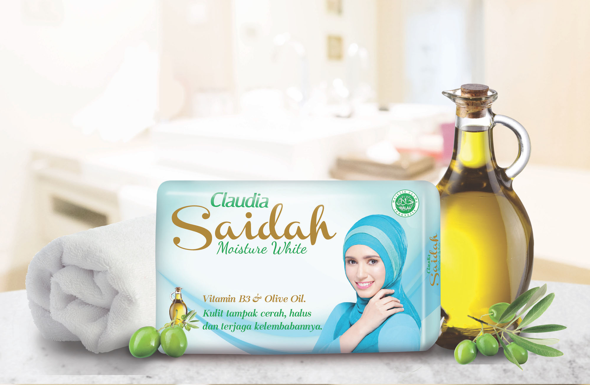 Desain Kemasan Sabun Claudia